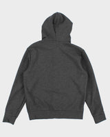 Polo Ralph Lauren Grey Zip-Up Hoodie - M