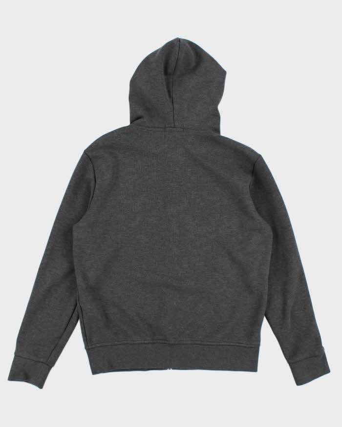 Polo Ralph Lauren Grey Zip-Up Hoodie - M
