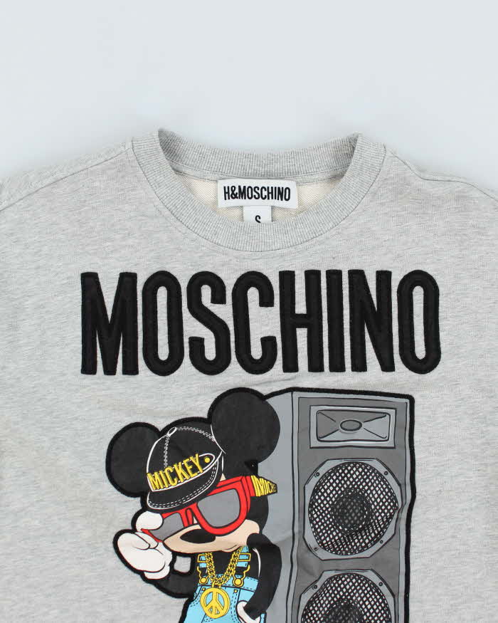 Moschino x H&amp;M Mickey Mouse Disney Sweatshirt - S