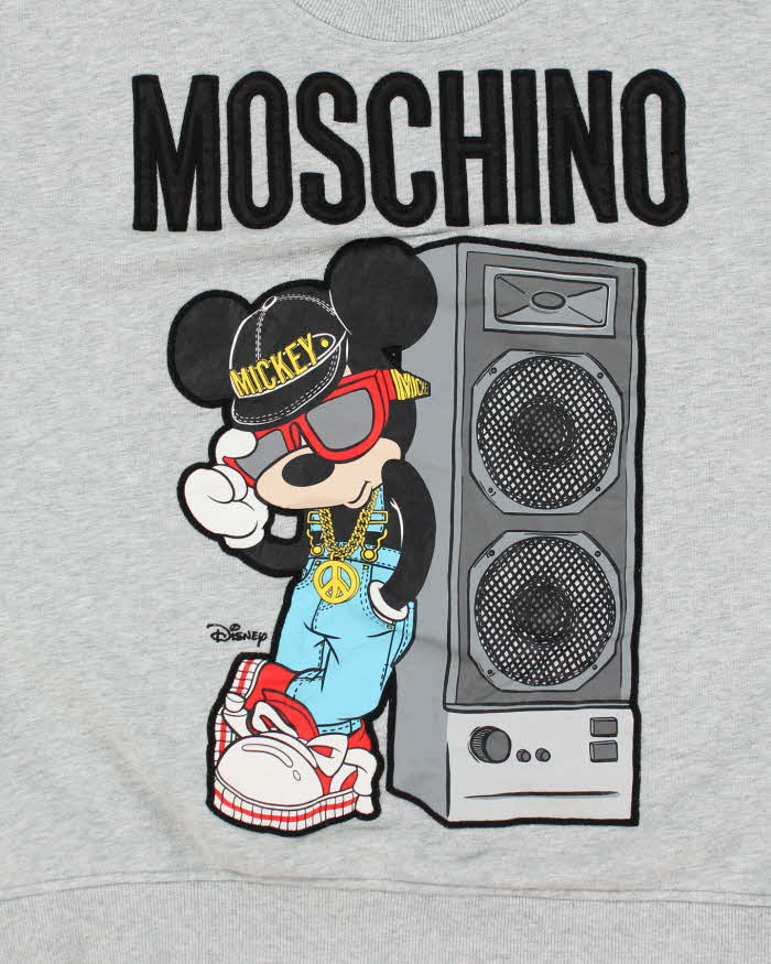 Moschino x H&M Mickey Mouse Disney Sweatshirt - S