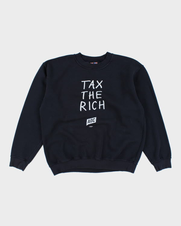 AOC Tax The Rich Sweatshirt - L