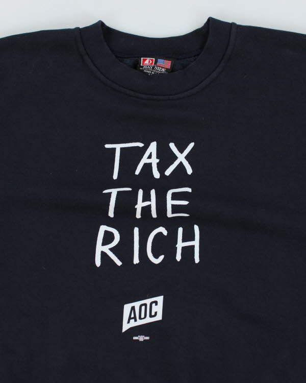 AOC Tax The Rich Sweatshirt - L