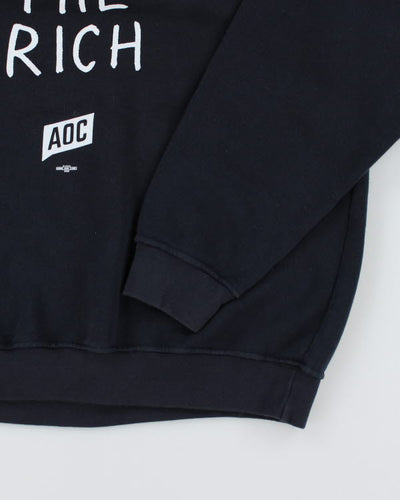 AOC Tax The Rich Sweatshirt - L