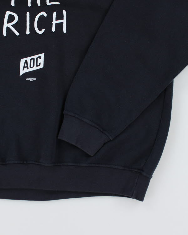 AOC Tax The Rich Sweatshirt - L