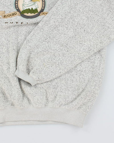 Vintage American Wildlife Sweatshirt - M