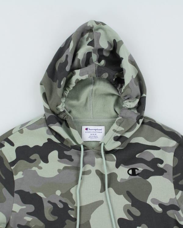 Champion Camouflage Hoodie - M