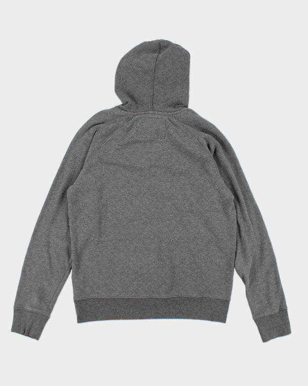 True Religion Grey Quilted Hoodie - L