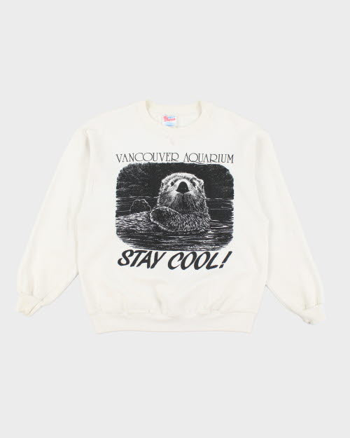Vintage Vancouver Otter Stay Cool Sweatshirt - L