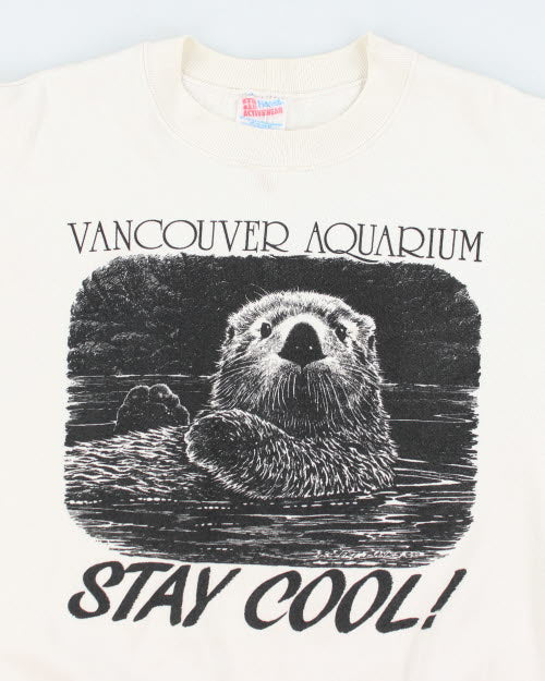 Vintage Vancouver Otter Stay Cool Sweatshirt - L