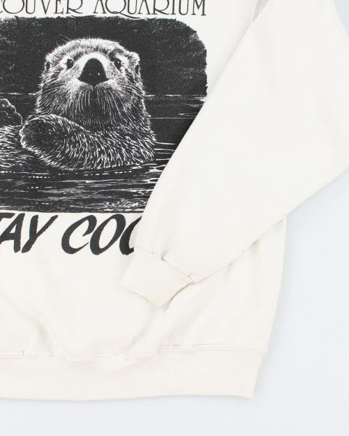 Vintage Vancouver Otter Stay Cool Sweatshirt - L