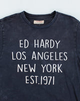 Vintage Ed Hardy Cities Faded Sweatshirt - XL