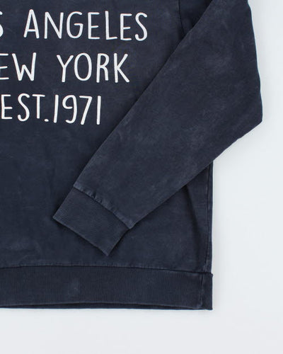 Vintage Ed Hardy Cities Faded Sweatshirt - XL