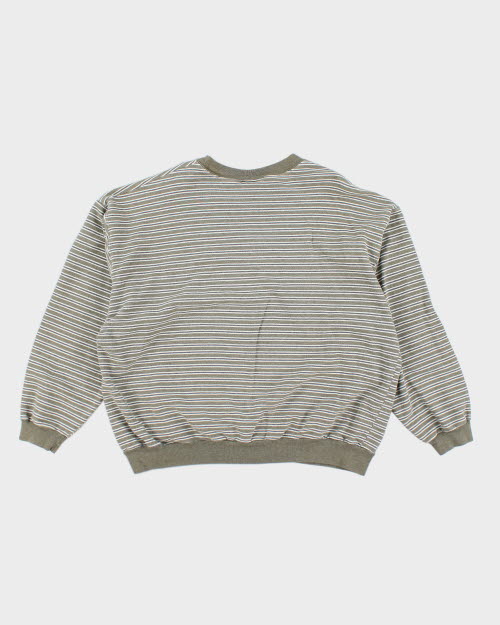 Vintage 90's Converse Striped Sweatshirt - L