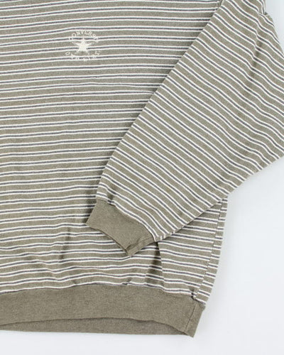 Vintage 90's Converse Striped Sweatshirt - L