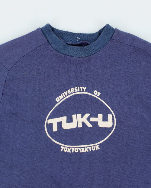 Vintage 80's University of TUK-U Sweatshirt - M