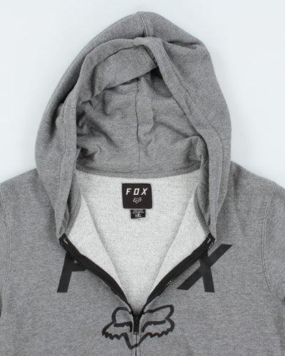 Vintage FOX Racing Zip Up Hoodie - S