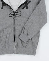 Vintage FOX Racing Zip Up Hoodie - S