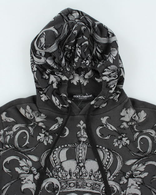 Vintage Dolce &amp; Gabbana All Over Print Hoodie - L