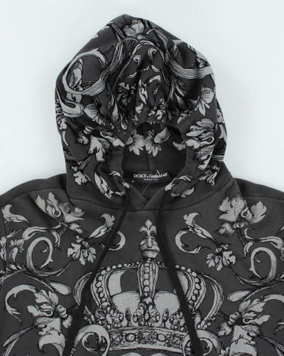 Vintage Dolce & Gabbana All Over Print Hoodie - L