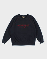 Vintage Burberry London Embroidered Sweatshirt - XXL