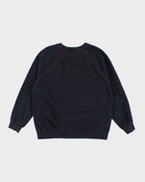 Vintage Burberry London Embroidered Sweatshirt - XXL