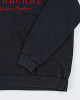 Vintage Burberry London Embroidered Sweatshirt - XXL