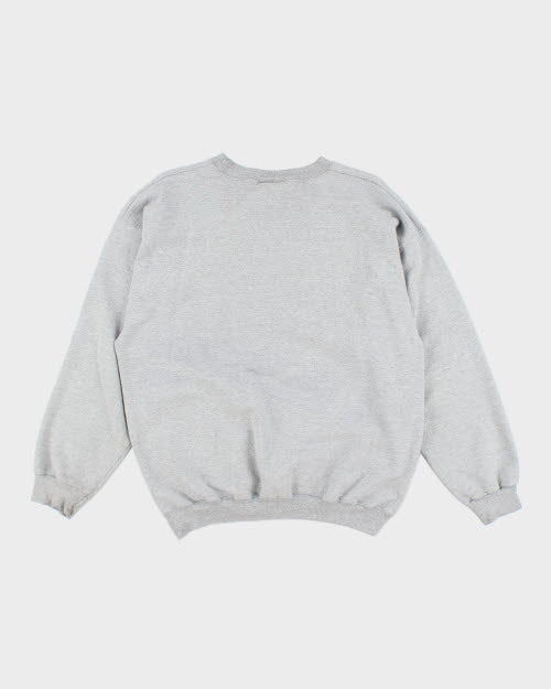 Vintage 90's Hanes Heavyweight Blank Sweatshirt - L