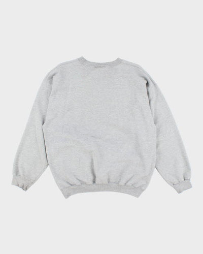 Vintage 90's Hanes Heavyweight Blank Sweatshirt - L
