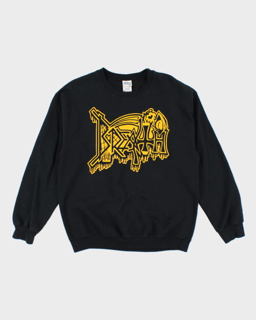 Vintage 2000's Breath Parody Metal Font Sweatshirt - M