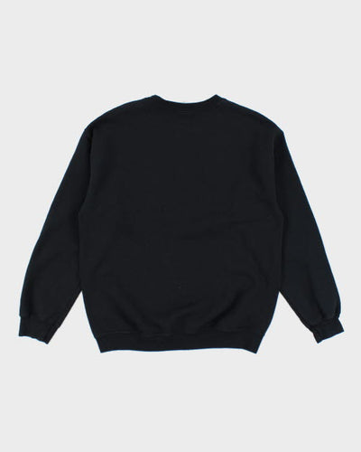 Vintage 2000's Breath Parody Metal Font Sweatshirt - M