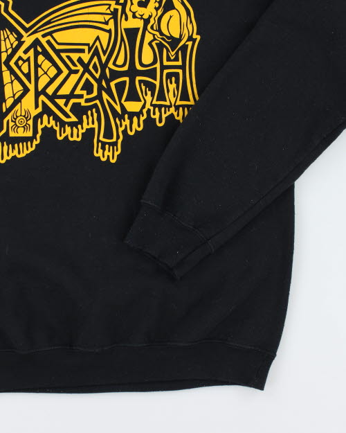 Vintage 2000's Breath Parody Metal Font Sweatshirt - M