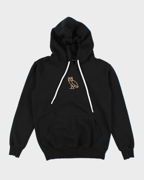 Octobers Very Own Embroidered Owl Hoodie - XL