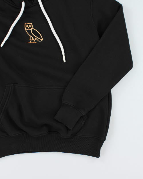 Octobers Very Own Embroidered Owl Hoodie - XL