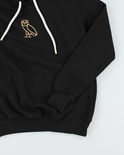 Octobers Very Own Embroidered Owl Hoodie - XL