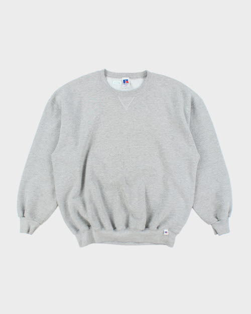 Vintage 90's Russell Athletic Blank Oversized Sweatshirt - XXL