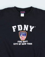Vintage 2000's FDNY Firefighters Sweatshirt - M