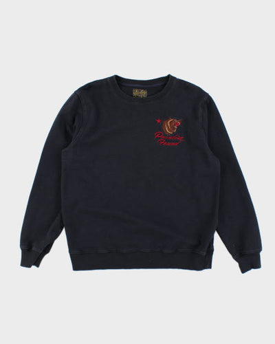 Vintage Lucky Brand Embroidered Sweatshirt - L