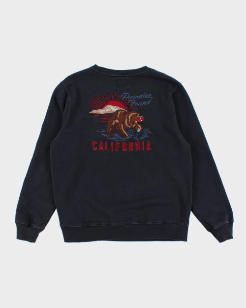 Vintage Lucky Brand Embroidered Sweatshirt - L