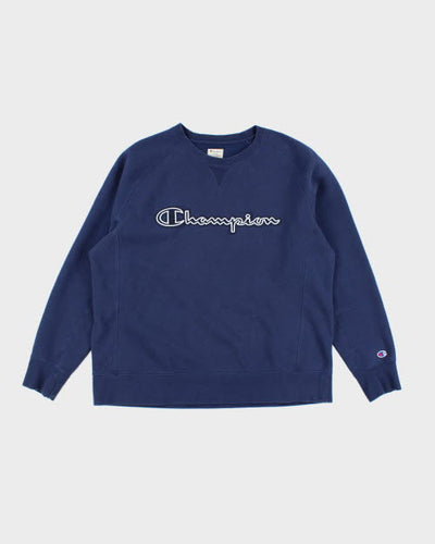 Vintage 2000's Champion Patch Logo Sweatshirt - XL