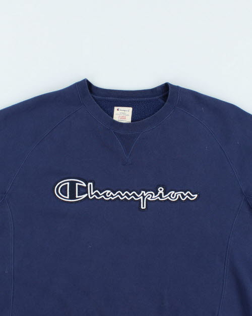 Vintage 2000's Champion Patch Logo Sweatshirt - XL