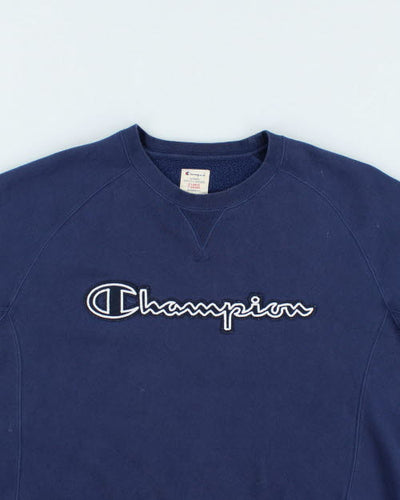 Vintage 2000's Champion Patch Logo Sweatshirt - XL