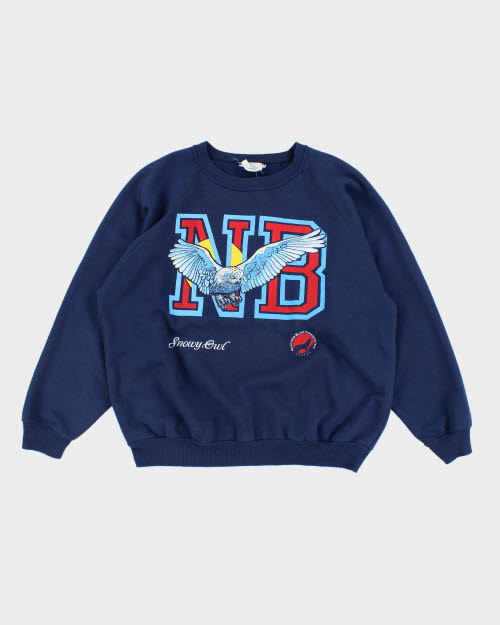 Vintage 1990's Northern Blues Snowy Owl Sweatshirt - M