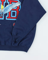 Vintage 1990's Northern Blues Snowy Owl Sweatshirt - M