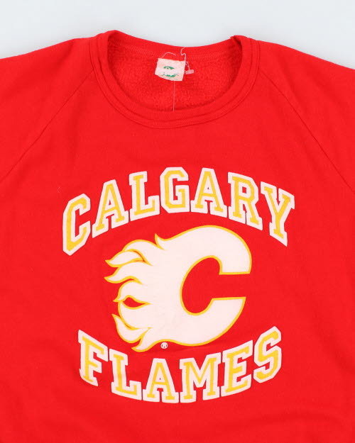 Vintage 1980's NHL Calgary Flames Sweatshirt - XL
