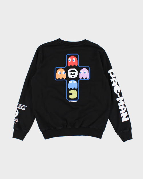 Vintage AAPE x Pacman Centre Print Sweatshirt - XL