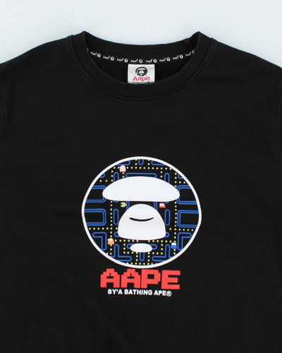 Vintage AAPE x Pacman Centre Print Sweatshirt - XL