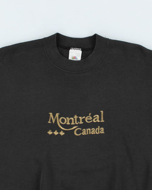 Vintage 90's Fruit of the Loom Toronto Canada Sweatshirt - L