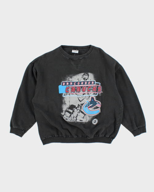 Vintage 90's NHL Vancouver Canucks Sweatshirt - XL