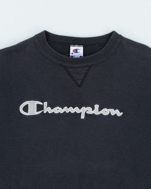 Vintage 90's Champion Centre Logo Sweatshirt - L