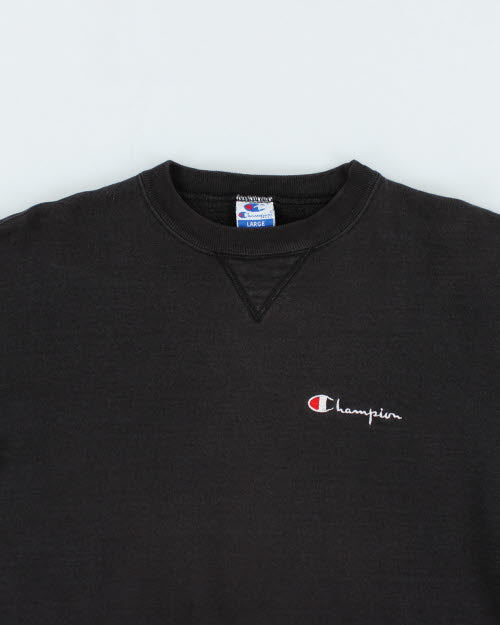 Vintage 90's Champion Small Logo Sweatshirt - L